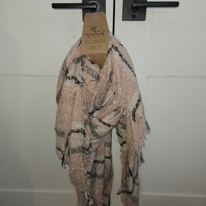 Cozy Plaid Blanket Wrap